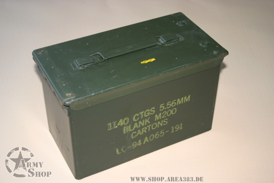 ammunition box 5.56 mm