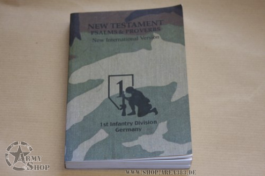 Army Bible pocket-sized, bonded leather