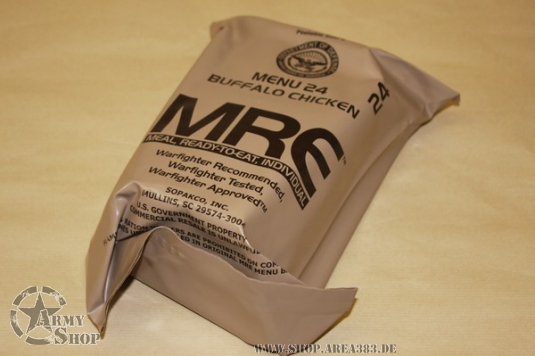 (MRE) Meal Ready to Eat Buffalo Chicken No.24