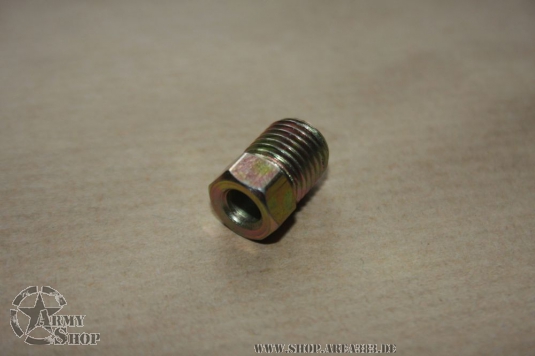 Inverted Flare Tube Nut (Steel)  3/8 
