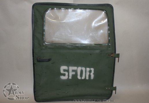 Softdoor front right HMMWV green