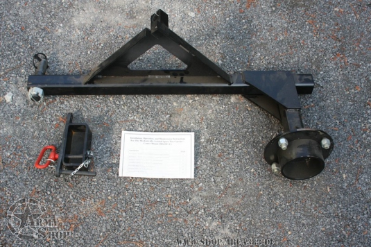 Mechanically Assisted Spare Tire Carrier - Center Mount