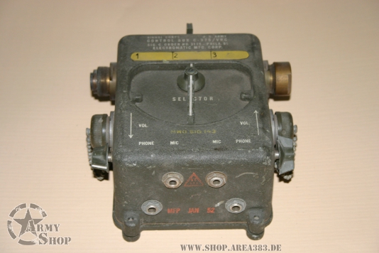 US Army Control Box C-375/VRC