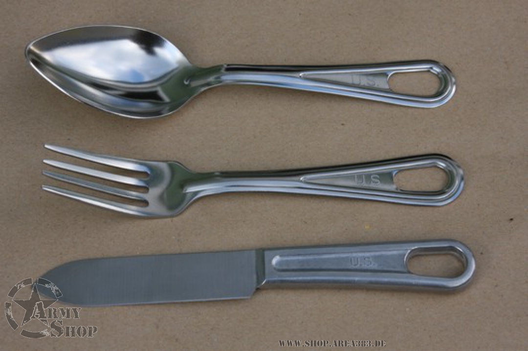 WW2 War KNIFE, FORK, SPOON SET