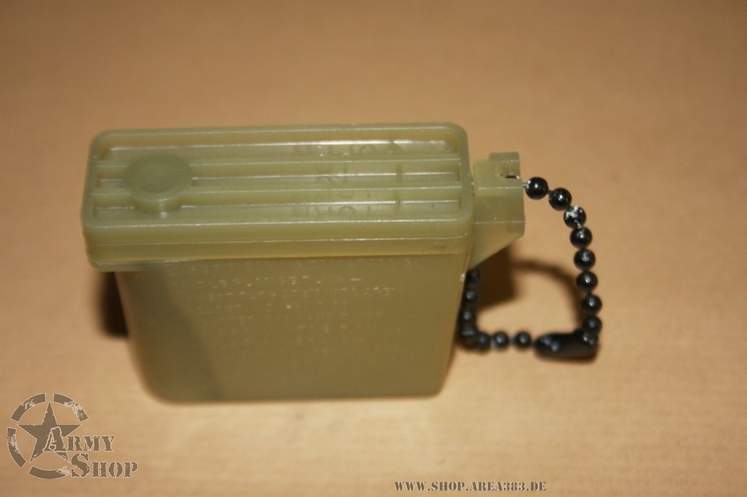 US Army Ear Plug Holder Ear Plug Case NEW