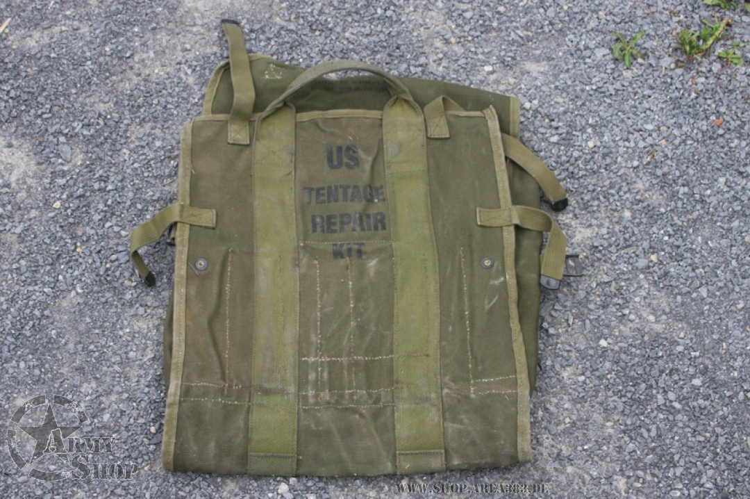 Canvas Tasche Tent Repair Kit US Army