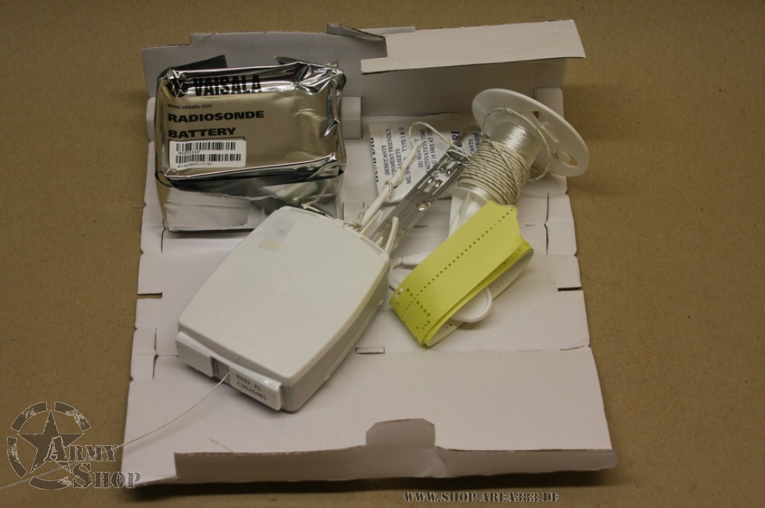 Radiosonde, Vaisala, Wetterballon, Wettersonde RS92KL usarmy