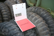 US Army clipboard  aluminium