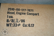 M151, A-2, Hood N.O.S
