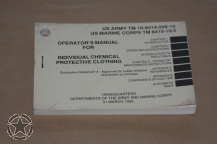 Manual CHEMICAL CLOTHING