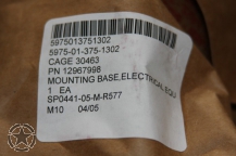 MOUNTING BASE, ELECTRICAL EQUIPMENT for AN/PSN 11, Rockwell