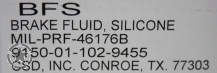 US Army brake fluid silikon Brakefluid 0,5 Liter
