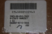 US Army Handset H-250/U