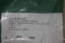 US Army Flag Sig Combat Vehicle