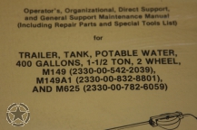TM 9-2330-267-14&P Trailer Tank 400 Gallons