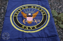 Towel print US NAVY