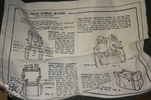 CARGO FIELD PACK. M 1945