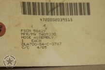 Brake Hose, Front Left or Right, For M35, M54, M809, 7409330