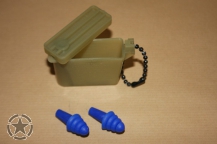 US Army Ear Plug Holder Ear Plug Case  NEW