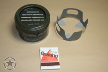 Swiss emergency stove consisting