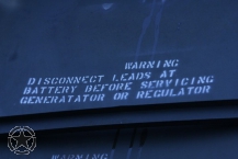 Stencil 1 Inch DISCONNECT LEADS