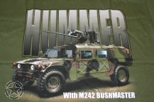 T Shirt US Army HUMMER with M 242