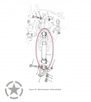SHOCK ABSORBER REAR  HMMWV front and rear
