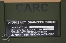 Military Radio Interface Unit NSN 5830-01-469-6120