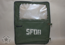 Softdoor front right HMMWV green
