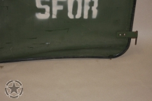 Softdoor front right HMMWV green
