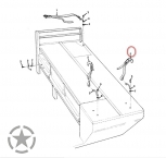strap webbing HMMWV Ambulance