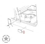 PLATE, INSTRUCTION SLAVE RECEPTACLE HMMWV