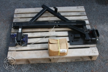Mechanically Assisted Spare Tire Carrier - Center Mount