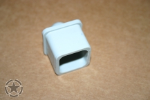 Replacement Plastic Endpieces with nipple for US Aluminium Cot