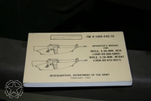 US Army Operators Manual Rifle M16
