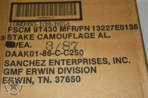 US Army Stake 30 cm NEW paint  carc