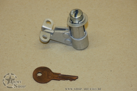 Verschluss Werkzeugfachdeckel Willys MB (Mit Schlüssel)