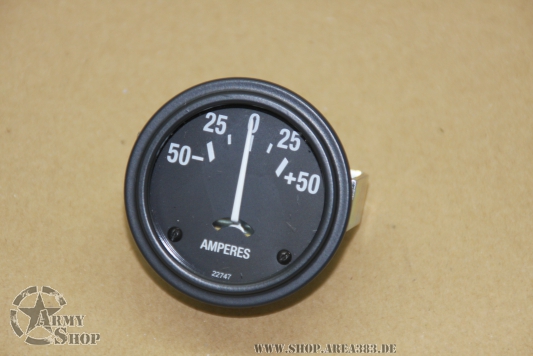 Amperemetre 25 / 50 Amperes  Dodge WC