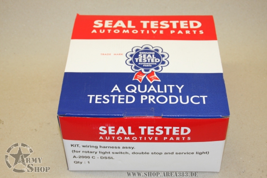 Kabelbaum komplett Willys MB 6 Volt (für Drehlichtschalter)