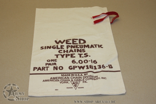 Schneeketten Tasche Jeep