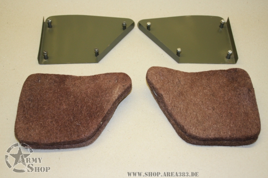 1 Set Seitenpolster Grundplatten Willys MB