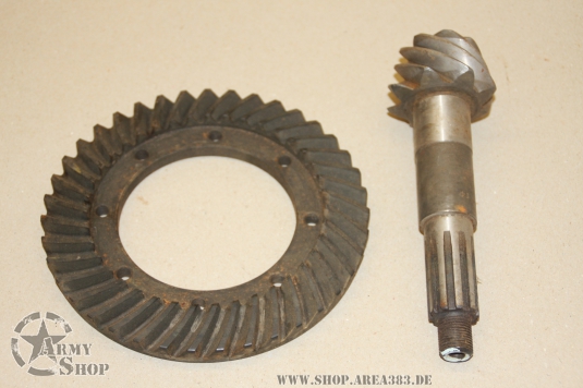 Kegel und Tellerrad Willys MB   NOS  SPICER
