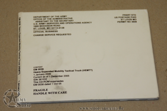 (HEMTT) Manual on CD
