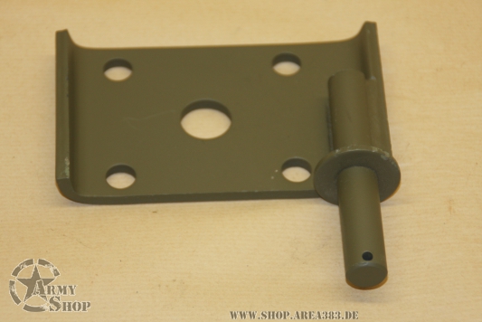 Plate rechts Stoßdämpferplatte hinten Willys MB