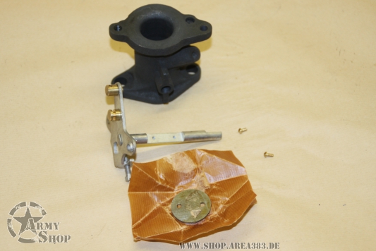 Vergaserfuß mit Drosselklappe Carter Willys