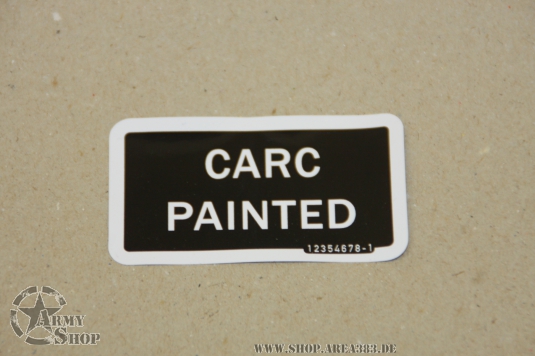 Decal CARC PAINTED  65x39 mm