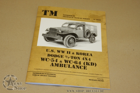 Buch  Dodge WC-54 & WC-64 (KD) Ambulance 48 Seiten