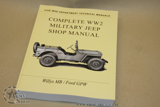 Technische Anleitung Willys MB (534 Seiten) in Englisch