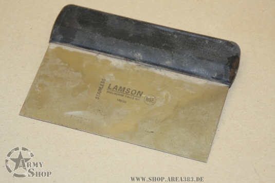 US ARMY Scraper Baker's made in USA Edelstahl Grossküche
