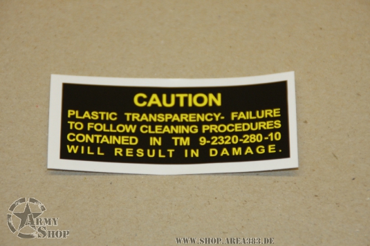 Aufkleber HMMWV Fenster X-DOOR